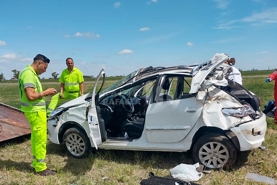 Grave accidente en la Autovía 19 dos personas terminaron