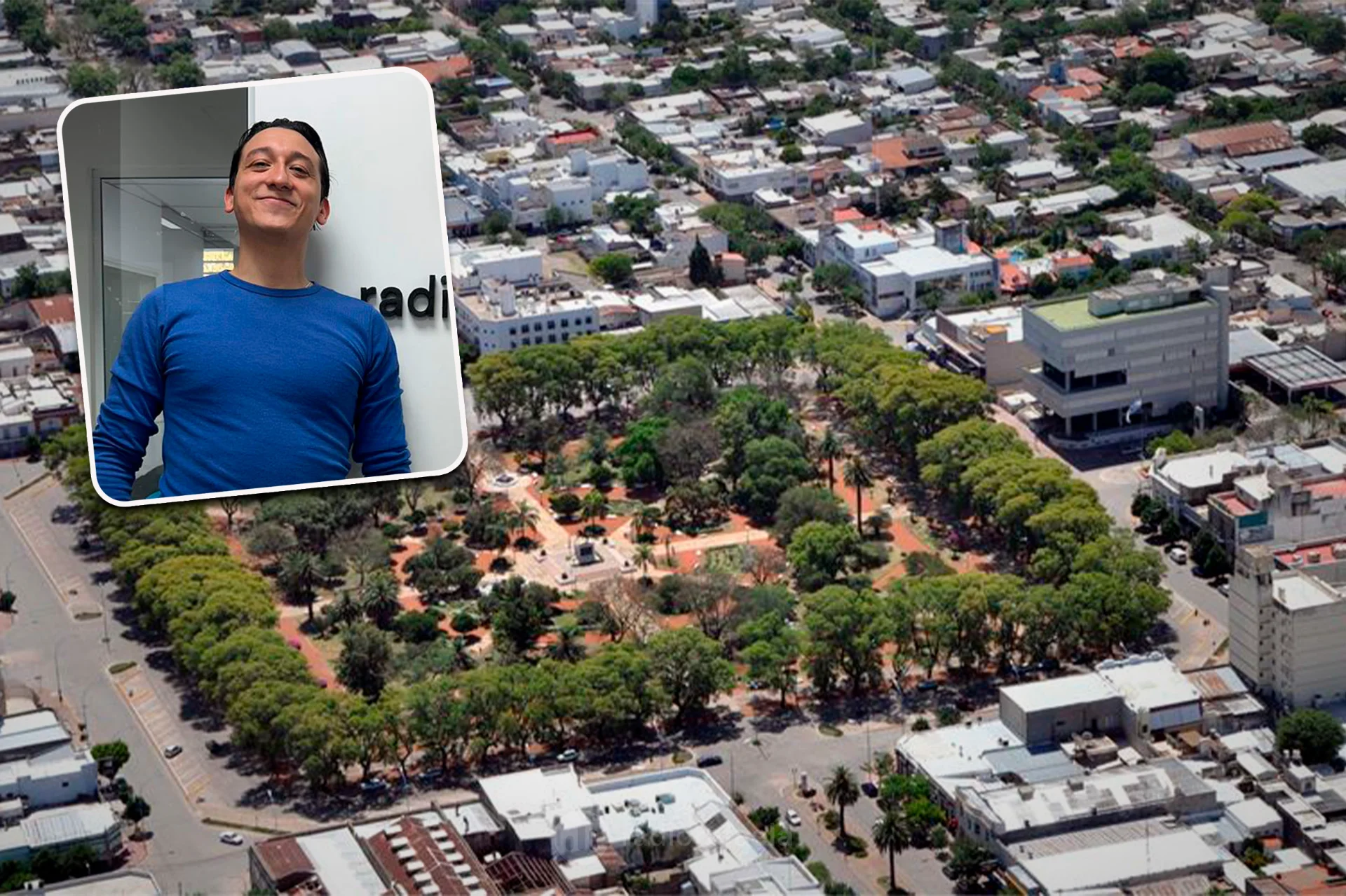 Un colombiano se enamoró de Rafaela y volvió 4 años después: “Me gustó mucho la ciudad, sentía que me faltaba conocer”